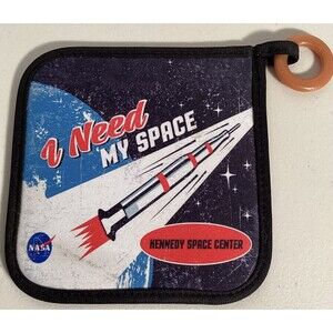 Kennedy Space Center Florida NASA Kitchen Oven Mitt Hot Pad Cooking